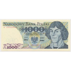 1 000 PLN 1975 - A