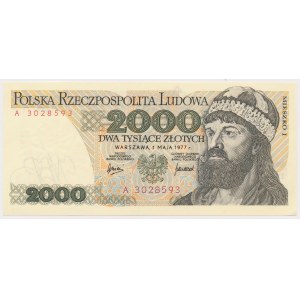 2.000 złotych 1977 - A