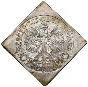 KLIPA próba 10 złotych 1933 Sobieski