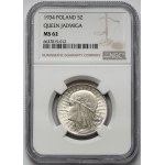 Głowa Kobiety 5 złotych 1934