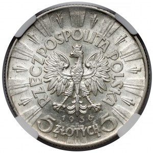 Piłsudski 5 złotych 1936