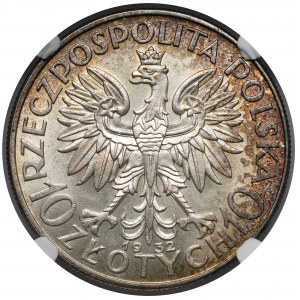 Kopf einer Frau 10 Gold 1932 bz, London