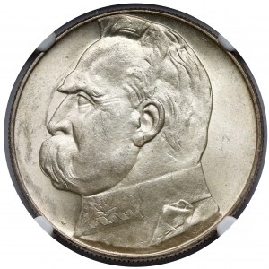 Piłsudski 10 złotych 1938 - piękne