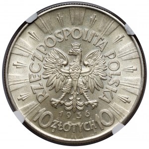 Piłsudski 10 złotych 1936