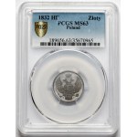 15 Kopeken = 1 Zloty 1832 HГ, St. Petersburg - SCHÖN