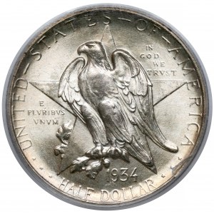 USA, 1/2 dolára 1934 - Texas Independence