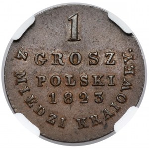 1 Poľský groš 1823 I.B. Z KRAJINSKÉHO MESTA