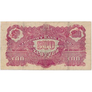 FAŁSZERSTWO z epoki 100 złotych 1944