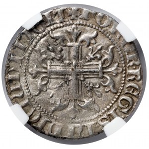 Taliansko, Neapol, Robert I. Múdry (1309-1343), AR Gigliato