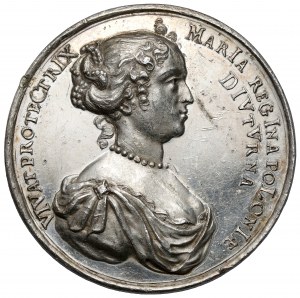 Jan III Sobieski, Medal 1686 - Para Królewska - PIĘKNY STAN - ex Potocki