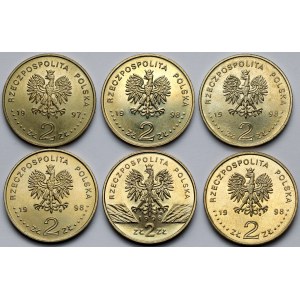 2 goldene Sätze 1997-1998 (6 Stück)