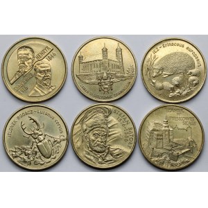 2 zlaté 1996-1997 sada (6ks)