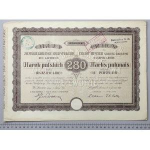 Pozemková úverová banka, 280 mkp 1921