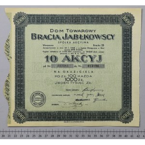 BRACIA JABŁKOWSCY Dom Towarowy, 10x 100 zł