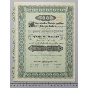 Warszawskie Tow. Fabryk Cukru, Em.3, 50x 100 zł 1937