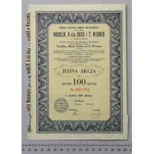 NORBLIN, BRACIA BUCH i T. WERNER, 100 zł