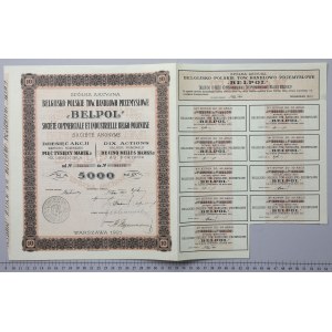 BELPOL Belgijsko-Polskie..., Em.1, 10x 500 mkp