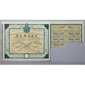 Lubelska Fabryka Portland Cementu FIRLEY, Em.2-3, 5x 50 zł 1928