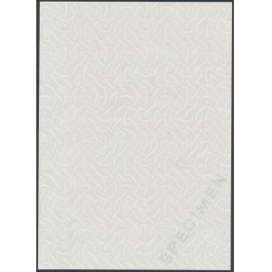 Papier PWPW ze znakiem wodnym - Fale - SPECIMEN