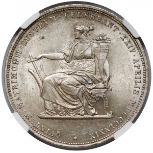 Austria, Francis Joseph I, 2 gulden 1879 - Silver Wedding Jubilee
