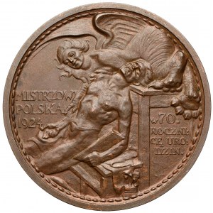 Medaile Jacek Malczewski 1924 - náklad 100 ks. (Raszka)