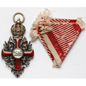 Austria, Order Franciszka Józefa - Krzyż kawalerski z mieczami