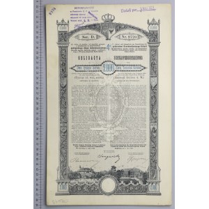 Lemberg, Feuer. Königreich Galizien und Lodomerien..., Anleihe über 2.000 kr 1893