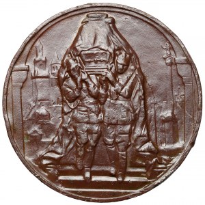 Medal, Józef Piłsudski - rocznica śmierci 1936 r.