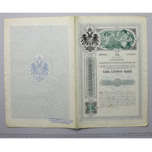 Galizische Karl-Ludwig-Bahn, Anleihe über 10.000 kr 1902