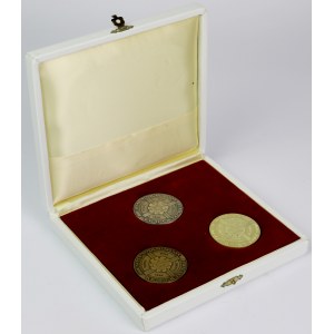 Vatikan, Medaillensatz 1999 - Johannes Paul II - GOLD, Silber und Bronze (3 Stk.)