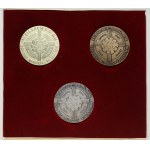Vatikán, sada medailí 1999 - Jan Pavel II - ZLATÁ, stříbrná a bronzová (3ks)