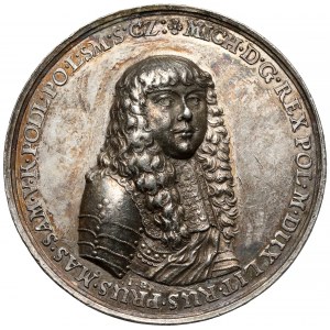 Michał Korybut Wiśniowiecki, Medal koronacyjny (1669) - B.RZADKI