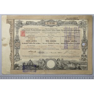 Tow. Kolei Lwów-Czerniowice-Jassy, Em.1, 200 zł reńskich 1866