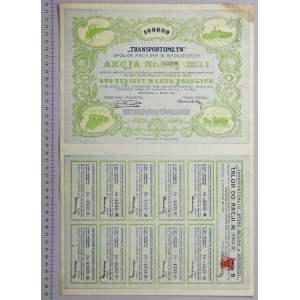 TRANSPORTOMŁYN Sp. Akc. w Bydgoszczy, 100.000 mkp 1923