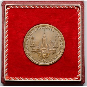 Medal 1955, w Dziesiątą Rocznicę Wyzwolenia Warszawy