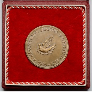 Medaille 1955, zum zehnten Jahrestag der Befreiung von Warschau