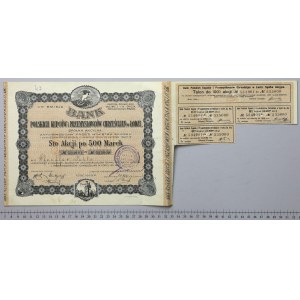 Bank Polskich Kupców i ..., Em.5, 100x 500 mkp 1923