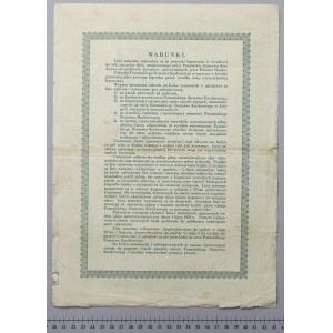 Poznaň, PZK, záložný list 1 000 zl 1935