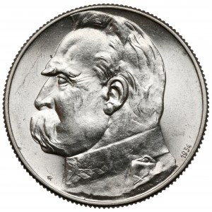 Strzelecki, Piłsudski 5 złotych 1934