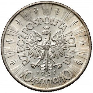 Piłsudski 10 złotych 1937