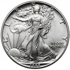 USA, Dollar 1988 - Walking Liberty