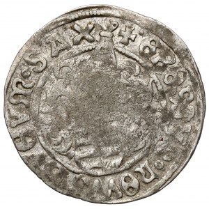 Sasko, Friedrich III, Johann a Georg, groš bez data (1500-1525)