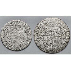 Sigismund III Vasa, Ort Bydgoszcz 1623 und Six Pack Krakau 1624 - Satz (2 Stück)