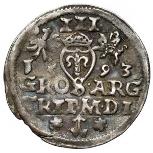 Sigismund III. Vasa, Troika Vilnius 1593 - Platina