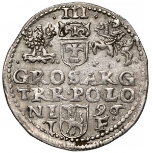 Zikmund III Vasa, Trojak Olkusz 1596 - chyba - chybí R[EX]