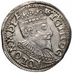 Sigismund III Vasa, Trojak Olkusz 1596 - Fehler - R[EX] fehlt