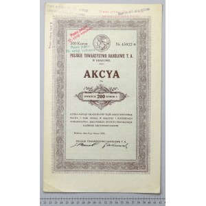 Polskie Towarzystwo Handlowe, 200 kr 1919