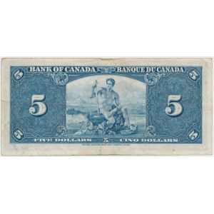 Kanada, 5 dolarů 1937