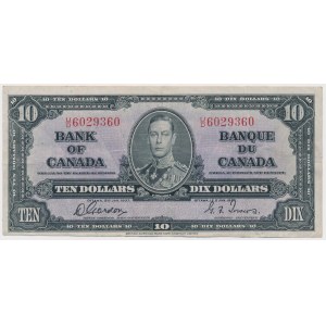 Kanada, 10 dolarů 1937