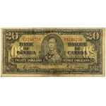 Kanada, 20 dolárov 1937